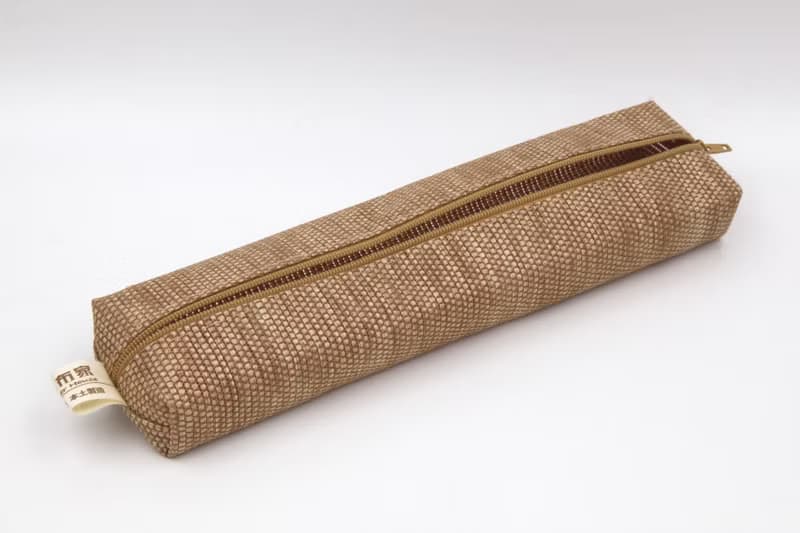 【紙布家】紙線編織 大餐具袋 淺棕色