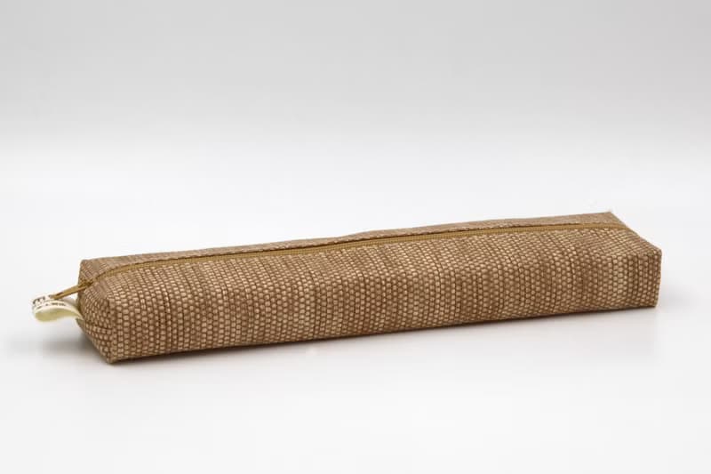 【紙布家】紙線編織 大餐具袋 淺棕色