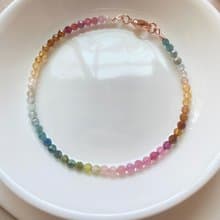 【Kimiko手作飾品】漸層色碧璽手鍊