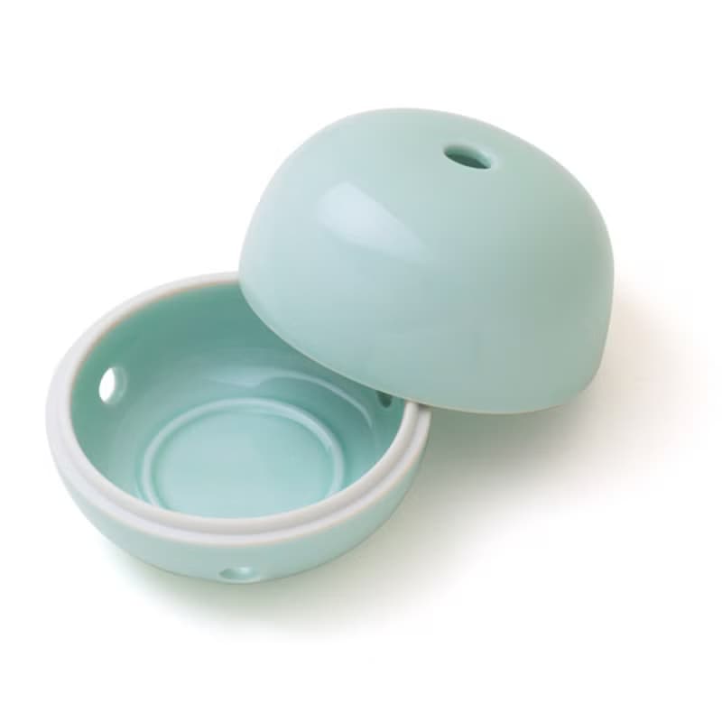 日本【松榮堂】香爐【青瓷美幸】 Miyuki Seiji