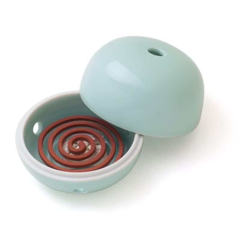 日本【松榮堂】香爐【青瓷美幸】 Miyuki Seiji