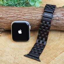 【木製バンド】EINBAND AppleWatch アップルウォッチ 天然木バンド 木のベルト 20mm エボニーウッド