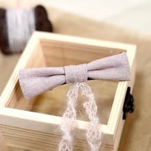 髮夾/粉色蝴蝶結/搭配毛線絲帶 手作 髮飾