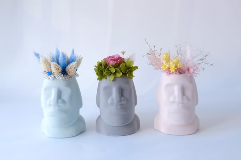 Goody Bag - 摩艾不凋花、永生花、乾燥花盆栽 2個一組福袋