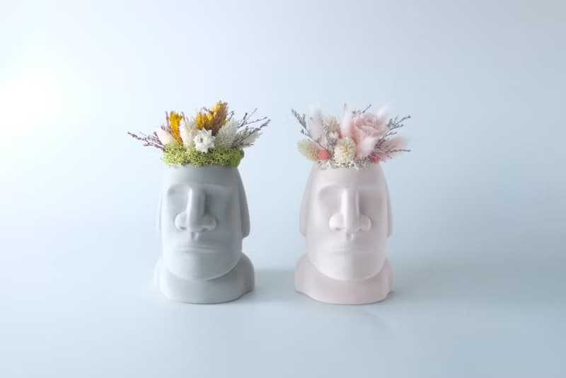 Goody Bag - 摩艾不凋花、永生花、乾燥花盆栽 2個一組福袋