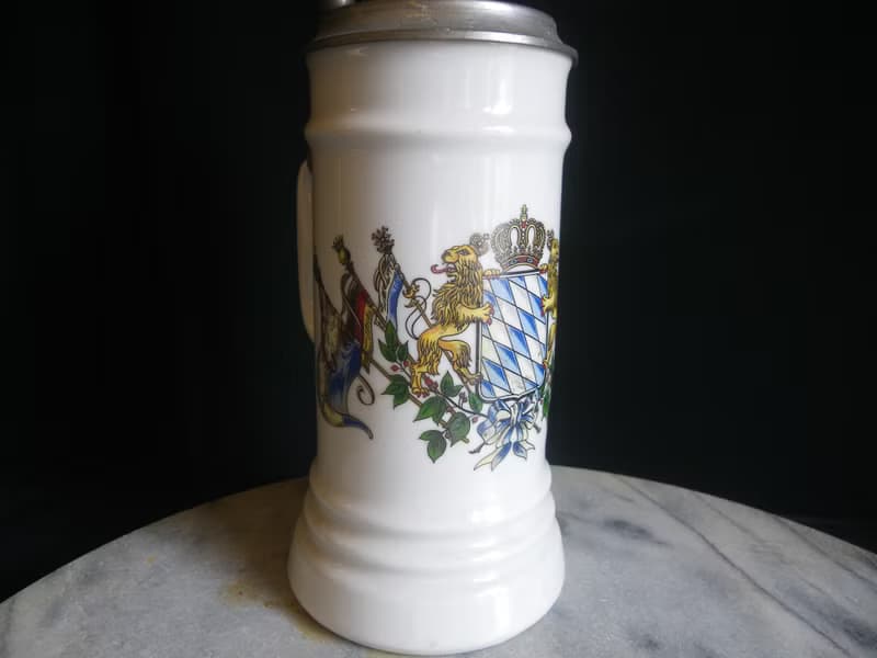 【老時光 OLD-TIME】早期1994年歐洲陶瓷啤酒杯