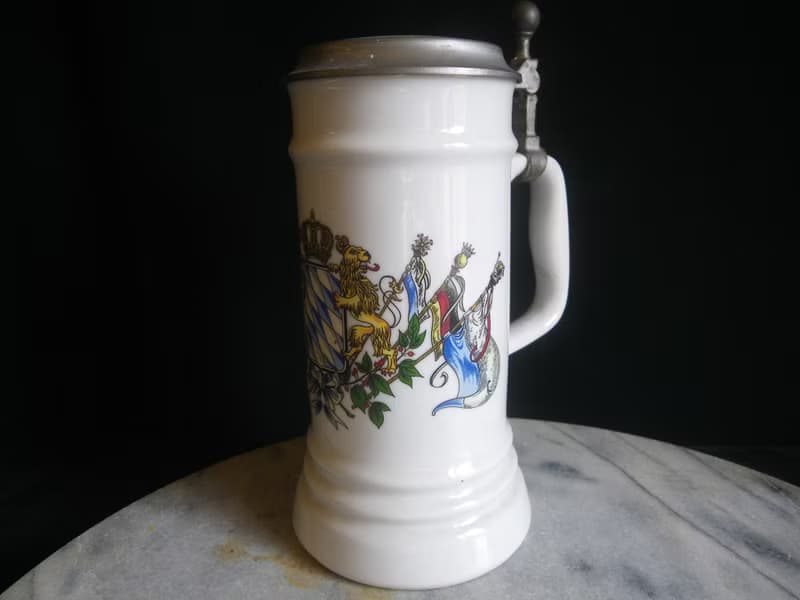 【老時光 OLD-TIME】早期1994年歐洲陶瓷啤酒杯