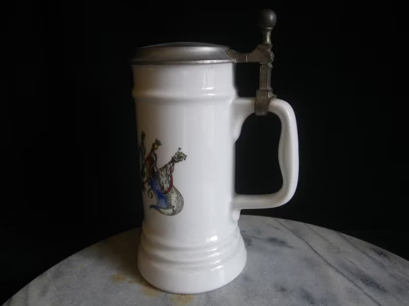 【老時光 OLD-TIME】早期1994年歐洲陶瓷啤酒杯