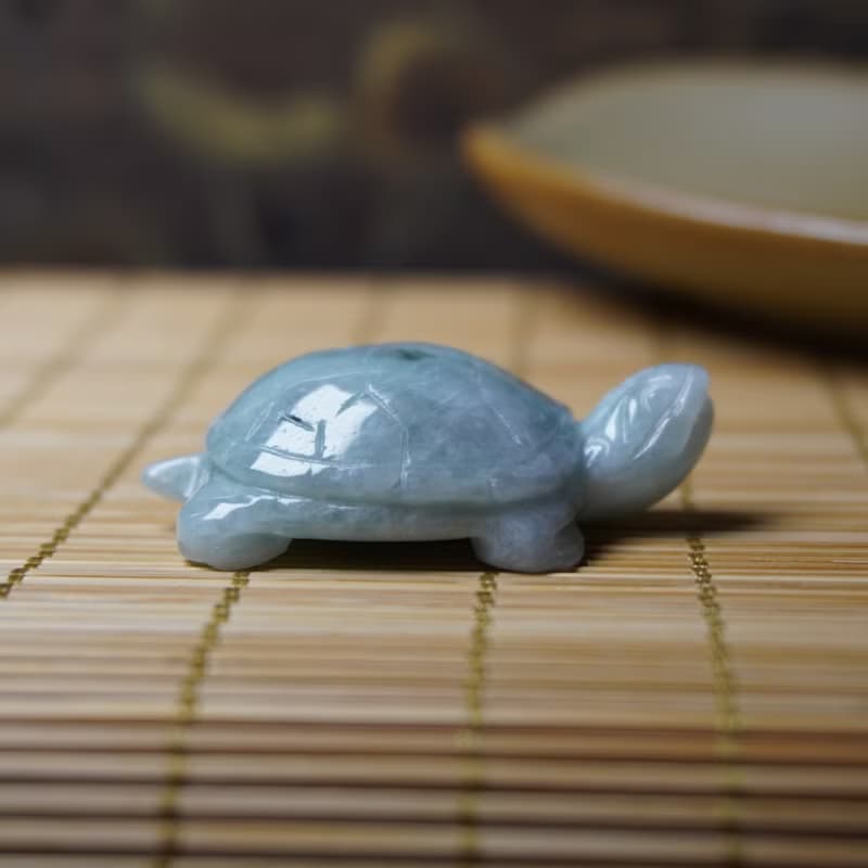 【吉祥‧長壽】翡翠烏龜 | 天然A貨翡翠 | 送禮