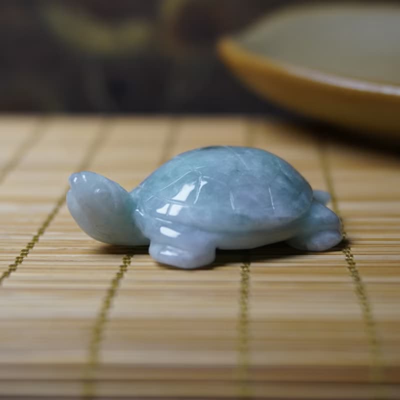【吉祥‧長壽】翡翠烏龜 | 天然A貨翡翠 | 送禮