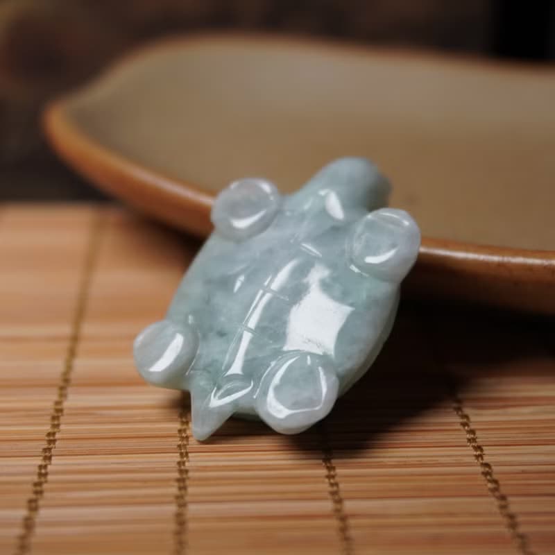 【吉祥‧長壽】翡翠烏龜 | 天然A貨翡翠 | 送禮