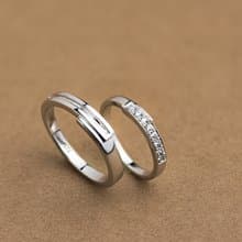 【情侶對戒】Twilight 無懼的愛 • 純銀戒指厚鍍18K金 • 婚戒