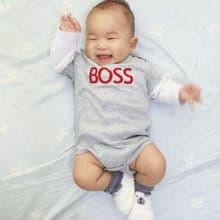 可加乳名 我家BOSS是_ 包屁衣 童上衣