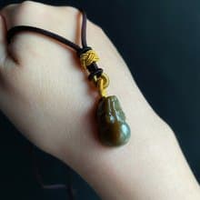 天然緬甸玉 翡翠 紅翡 招財 貔貅 護主 玉墜 項鍊 禮物 長輩禮