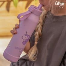 快速出貨【Citron】矽膠提把三層保溫瓶500ml_多款可選