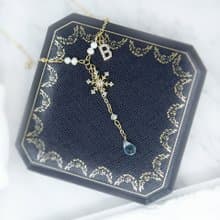 Giftest 托帕石 / 雪的洗禮 基督教耶穌福音飾品項鍊聖經N13