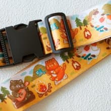 原創設計露營貓咪行李帶