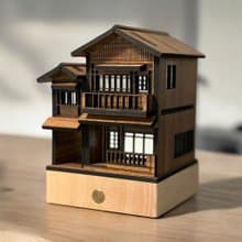 【海之京都-翼宿一/伊根舟屋】床頭燈/桌面擺件/原創設計/USB
