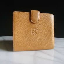 【老時光 OLD-TIME】早期二手老包西班牙製LOEWE短皮夾