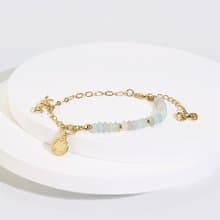 可愛DNA系列-活潑Hello Kitty天然天河石造型手鍊