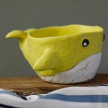Yellow Whale (coffee cup/tea cup)