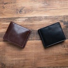 水牛皮革 Noble雙折式短夾 真皮 錢包 短夾 商用 休閒 零錢收納處
