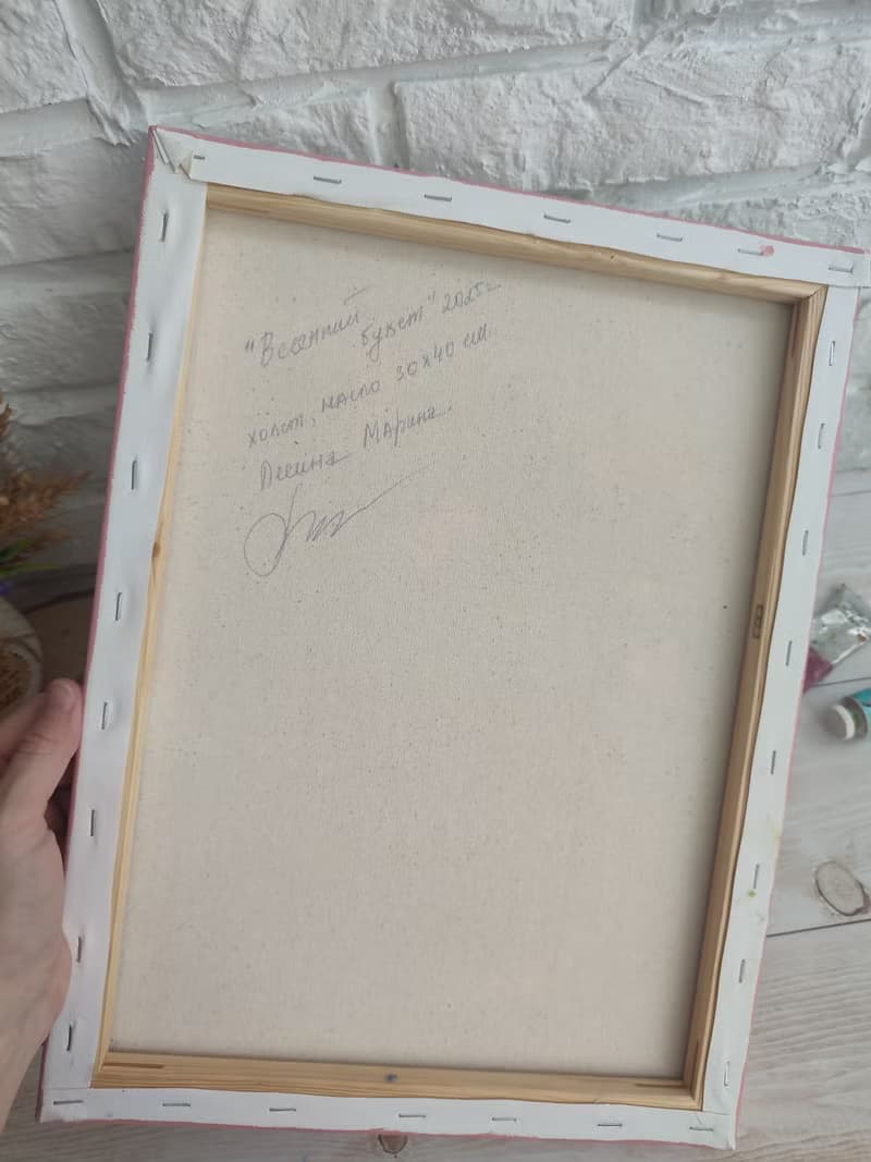 Wild Flowers Painting Flower Original Art Canvas Still life Oil Artwork Bouquet