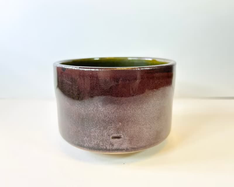 藏菁ㅣ還原燒鐵結晶茶碗