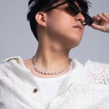 【手作設計】Bounce 單排纏繞天然珍珠頸鏈/項鍊(金/銀)(現貨)