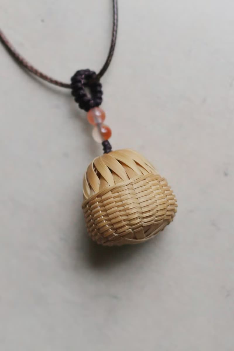 原創竹編飾品 | 竹編鈴鐺 項鏈 竹報平安 | 超小精緻 | 一物一圖