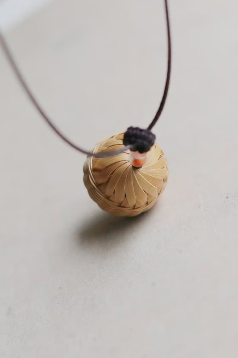 原創竹編飾品 | 竹編鈴鐺 項鏈 竹報平安 | 超小精緻 | 一物一圖
