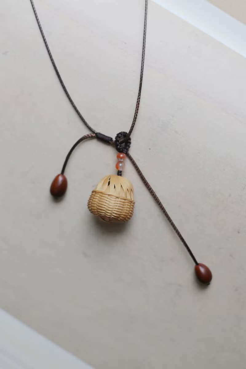 原創竹編飾品 | 竹編鈴鐺 項鏈 竹報平安 | 超小精緻 | 一物一圖