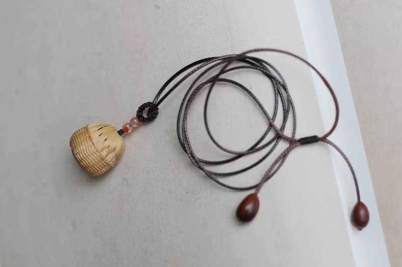 原創竹編飾品 | 竹編鈴鐺 項鏈 竹報平安 | 超小精緻 | 一物一圖
