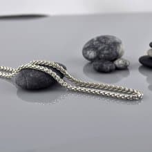 文武鍊單鍊(鍊粗3mm) 925純銀