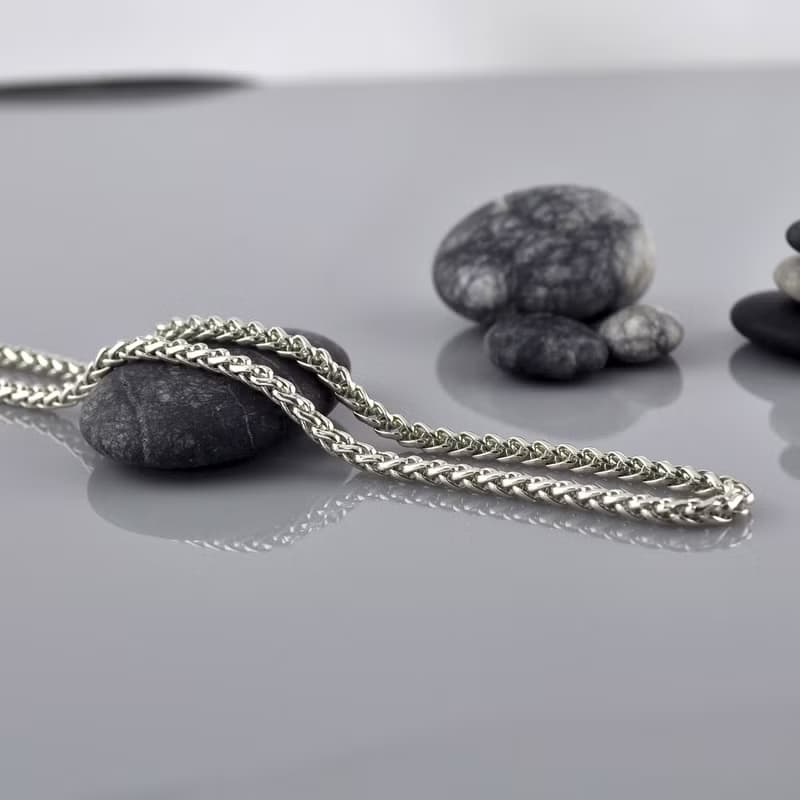 文武鍊單鍊(鍊粗3mm) 925純銀