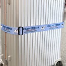 Wirefoxterrier 剛毛獵狐梗 行李束帶~WFT款(藍)