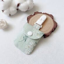 文青小白花平安符袋 護身符袋 香火袋 彌月禮物