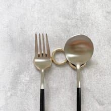 Ring 真鍮のカトラリーレスト