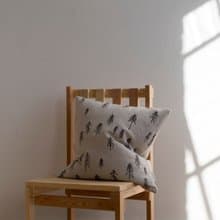 北歐設計師款 - 刺繡抱枕套 TALL EMBROIDERED CUSHION COVER