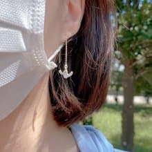 / 仙人掌 / 純銀耳環 耳鍊