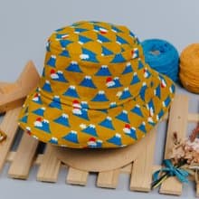 塑型漁夫帽-富士山 遮陽帽 防曬 寶寶 童裝 禮物 帽子露營 登山