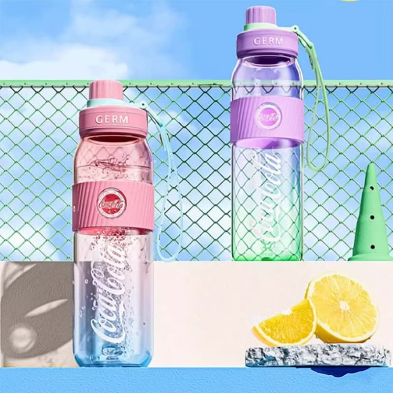 GERM可口可樂吸管運動水杯2024新款女大容量杯子