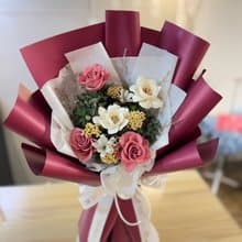 永生花束 很愛你款