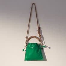 真皮側背包|手提包|斜揹包| 兩用包 |  捲捲電話線 |情人節禮物