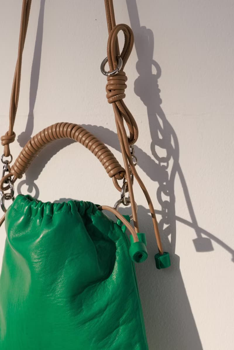 真皮側背包|手提包|斜揹包| 兩用包 |  捲捲電話線 |情人節禮物