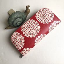 momo紫陽花防水布 -長夾/皮夾/零錢包/禮物