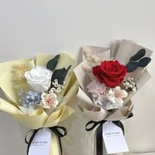 永恆光影 / 永生玫瑰花束 進口厄瓜多玫瑰 情人節 生日花束