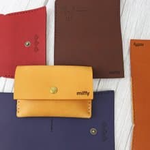 【70 Years of Miffy】聯名真皮簡約名片包 零錢包 材料包