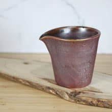 【送禮好物】240ml 天然落灰 柴燒茶海 公道杯 名家葉敏祥手作