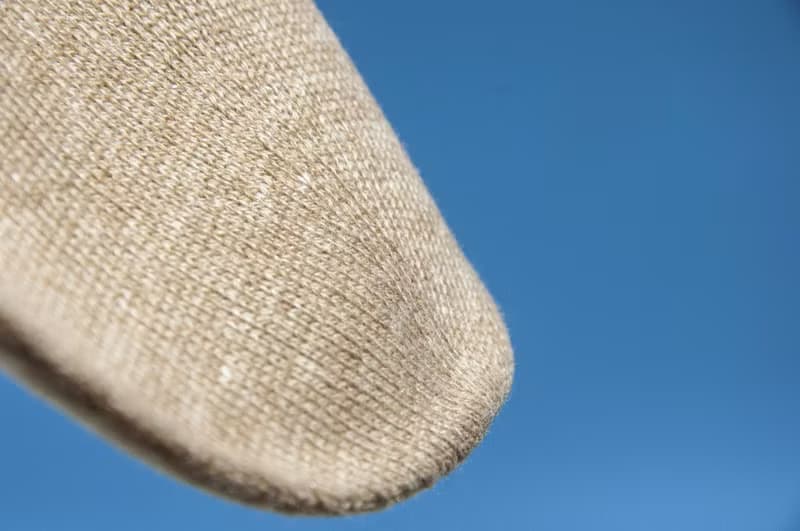 喀什米爾Cashmere針織羊絨帽 手工編織毛線帽 山羊絨編織帽-拿鐵